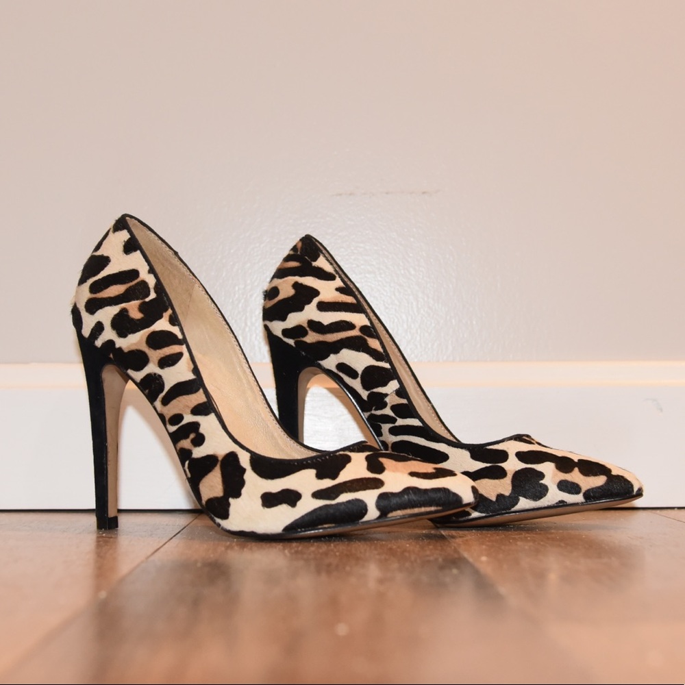 ALDO cheetah heels